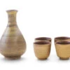 Sake Set Gold, 1 Karaffe, 4 Becher -Sakura Verkauf sake set gold 1 karaffe 4 becher