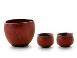 Sake Set Shuin, 1 Karaffe, 2 Becher -Sakura Verkauf sake set shuin 1 karaffe 2 becher 1