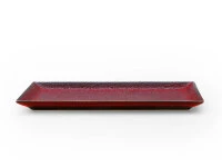 Servierplatte Shuin, Rot, 2 Größen 5 Servierplatte Shuin, Rot, 2 Größen – Bild 3