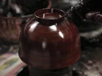 Suppenschale, Reisschale Mari, Urushi Schwarz 7 Suppenschale, Reisschale Mari, Urushi Schwarz – Bild 5