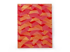 Japanbuch Tokyo Memo, Chiyogami Saitenspiel Auf Rot, 17 X 22 Cm -Sakura Verkauf tagebuch notizbuch japanisches chiyogami rot rivoli 1