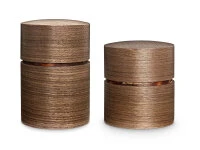 Teedose Obizutsu Walnuss, Kabazaiku, 2 Größen 3 Teedose Obizutsu Walnuss, Kabazaiku, 2 Größen