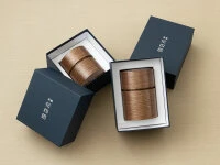 Teedose Obizutsu Walnuss, Kabazaiku, 2 Größen 11 Teedose Obizutsu Walnuss, Kabazaiku, 2 Größen – Bild 9