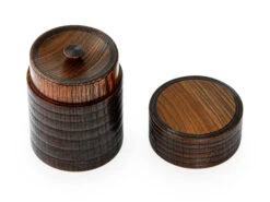 Teedose Urushi Nuri, Holz, Braun -Sakura Verkauf teedose urushi nuri holz braun 1