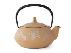 Teekanne Gusseisen CHOCHO, Beige, 0,6 L -Sakura Verkauf teekanne gusseisen chocho beige 0 6 l 1