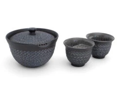 Teeservice Shiboridashi Nanban Mishimazume, 3-teilig -Sakura Verkauf teeservice shiboridashi nanban mishimazume 3 teilig 1