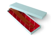 Umhängetasche Furoshiki Sutoraipu, Rot, 70 Cm 5 Umhängetasche Furoshiki Sutoraipu, Rot, 70 Cm – Bild 3