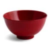 Urushi Reisschale Kenro L, Rot -Sakura Verkauf urushi reisschale kenro l rot