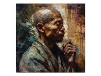 Wandbild Satori #3, Farbig 1:1