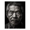 Wandbild Portrait Kajiya #1, Japanischer Schmied, Schwarz-weiß, 3:4 -Sakura Verkauf wandbild portrait kajiya 1 japanischer schmied schwarz weiss 3 4 1