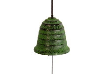 Windspiel, Furin Hamon Grün 4 Windspiel, Furin Hamon Grün – Bild 2